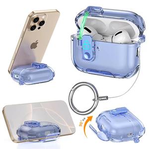 Nouvelle mode, étui transparent pour écouteurs en TPU de couleur bonbon, pour <span class=keywords><strong>Airpods</strong></span> 1/2/3 Pro2, coque en TPU sans fil antichoc - Product Image 1