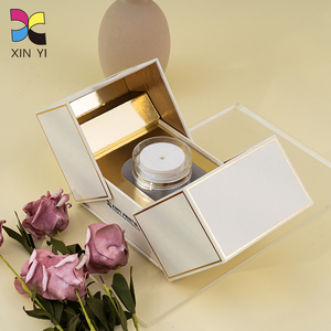 Nhà Máy Tùy Chỉnh Thân Thiện Với Môi Trường Trường Hợp Hộp Với Lá Vàng Logo Tinh Tế Flapped Hộp Giấy Hộp Cho Mỹ Phẩm - Product Image 4