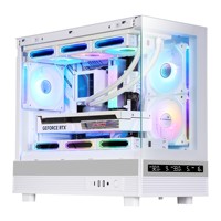 Gabinete de PC OEM al por Mayor, Caja Micro ATX ITX, Caja de Torre Media, Vidrio Templado, Gabinete Gamer, Gabinete para Juegos 2221, Caja Matx para Computadora