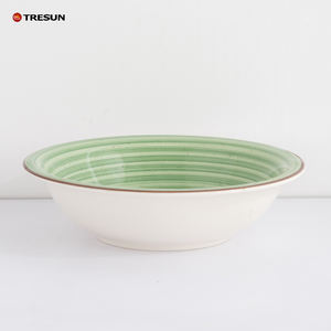 Lot de 6 gros bols à pâtes en grès à petit prix allant au <span class=keywords><strong>lave</strong></span>-<span class=keywords><strong>vaisselle</strong></span> et au micro-ondes pour la cuisine - Product Image 5