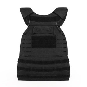 Chaleco Táctico Negro Personalizado ARTEX, Portaplacas con Corte Láser Molle, Liberación Rápida, Ligero, para Operaciones Especiales y Caza - Product Image 4