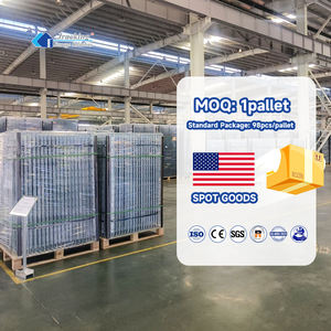 Оцинкованные складские стеллажи из проволочной сетки 48 ''x 46'' сверхпрочные стальные сетчатые настила для поддонов - Product Image 1