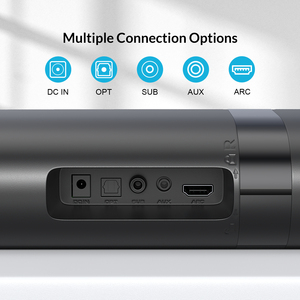 Soundbar 2.1ch con <span class=keywords><strong>Subwoofer</strong></span> e Sistema Surround Wireless Compatibile con Home Theater, Barre Sonore <span class=keywords><strong>per</strong></span> <span class=keywords><strong>TV</strong></span> - Product Image 2