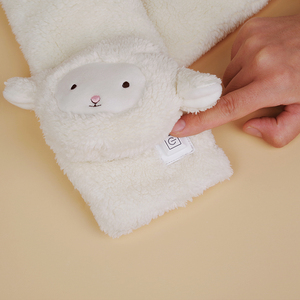 Tùy Chỉnh Khăn Khăn Choàng Mùa Đông Điện Thông Minh <span class=keywords><strong>USB</strong></span> Pin Powered Nước Nóng Khăn Sưởi Ấm Chiếc Khăn 5V 3 Cấp Độ Ngoài Trời Dành Cho Người Lớn Màu Trắng Trung Bình - Product Image 2