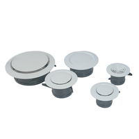 Diffuseur de ventilation de plafond HVAC en plastique ABS pour système de ventilation
