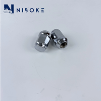 Niboke M14x1.5 HEX 21 Écrou de roue chromé pour Land Rover, Discovery, Range Rover 90942-01058 90942-02049