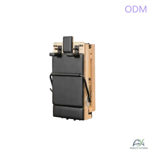 Reformer de Pilates Plegable Artesanal de Madera de Roble con Carro Silencioso de Alta Precisión para Estudios de Lujo, Suministro Directo - Product Image 1