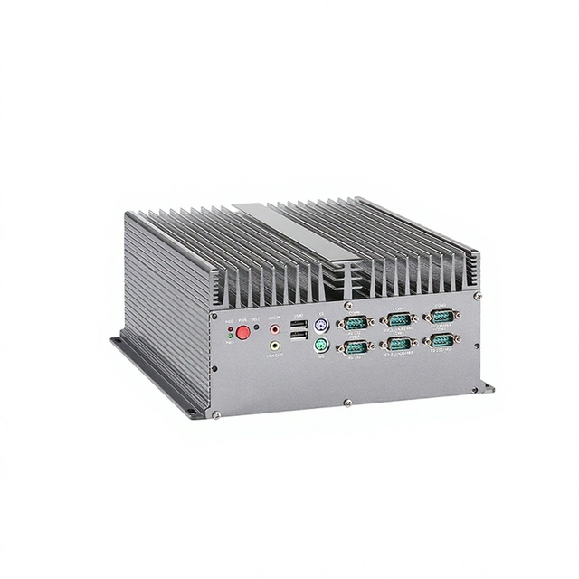 Fanless Intel I7 6700 Industrial Computer BOX IPC PC 4LAN 6COM 10USB With PCI-E X16 Expansion Slot Wide Temp CE RoHS