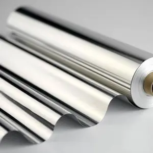 Алюминиевая фольга в рулоне 18 дюймов x 500 футов 12 дюймов x1000 Стандартная Алюминиевая кухонная фольга в рулонах