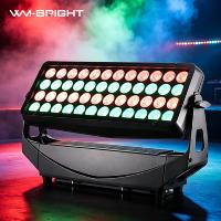 Projecteur extérieur IP65 à 48 LED haute efficacité avec lentille acrylique, fonctionnement sans scintillement pour la télévision et le cinéma