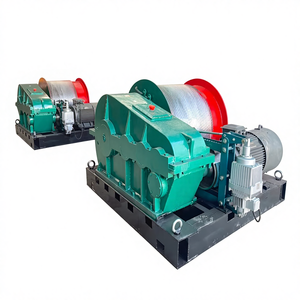 Treuil électrique à vitesse rapide JK20T, palan robuste de <span class=keywords><strong>20</strong></span> tonnes pour la construction, l'exploitation minière et le levage portuaire - Product Image 1