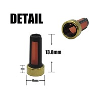 Filtre à micro-panier pour injecteur de carburant automobile, 6MM X 3MM X13.8MM, kits de réparation de remplacement