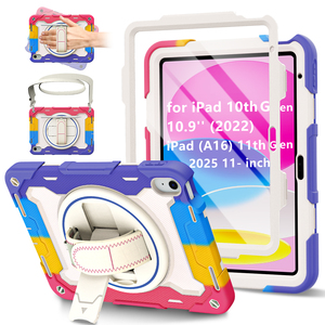 Trẻ em trường hợp đối với iPad 10th Gen 2022 bảo vệ màn hình bàn phím Bút Chì Chủ với iPad 10th 10.9 thế hệ trường hợp ipad 11th A16 2025 - Product Image 1