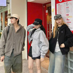 Unisex <b>Hoodie</b> High Quality New Top Cotton Long Sleeve Sweatshirt Mix <b>zip</b> with <b>pocket</b> - Product Image 6