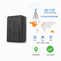 Mini Traceur GPS Portable 4G LTE B1 B3 B5 B7 B8 B28 B66 Triple Bande avec Positionnement et Alerte Géofence, Rechargeable et Sans Fil