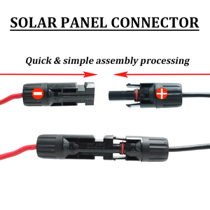 Premium 3M XT90 Cable adaptador de panel solar 12AWG Extensión de carga con conector impermeable Conductor de cobre y aislamiento de PVC - Product Image 2
