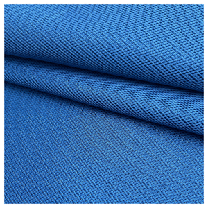 工厂现成现货100% 聚酯空气层夹心网布透气针织弹力运动鞋婚礼包汽车 - Product Image 5