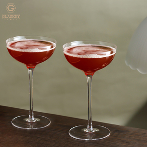 Crystal Thin Glass <strong>Champagne</strong> <strong>Coupe</strong>/Cocktail/Moscato Glass Hand Blown Coupetini Glasses for Party Dinner - Product Image 6