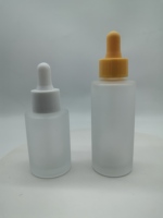 Transparant Mat 10Ml 30Ml 50Ml 10Ml Persdruppelaar Glazen Pipet Met Sproeikap Zijdeprint Matte Glazen Fles