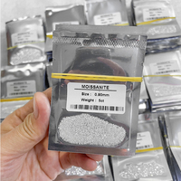 Starsgem prix de gros moissanite prêt à expédier en gros 0,7 mm~2,9 mm taille melee coupe ronde brillante couleur D VVS pierres de moissanite