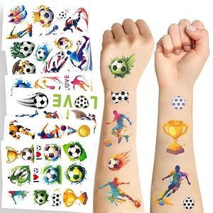 Wholesale Cartoon <strong>Football</strong> Fans Waterproof Temporary Tattoos Sports <strong>Football</strong> Tattoo Sticker Waterproof Tattoo Stickers - Product Image 1