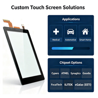 7 Zoll Maßgefertigte Größen Smart Home PCAP LCD-Bildschirm Touchpanel
