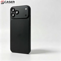 Cadre en métal, alliage d'aluminium, autocollant arrière mat intégré, adapté aux modèles 12-18Pro/Promax, se transforme en iPhone 18pro/18promax