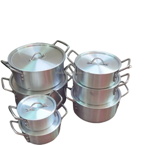 Juego <span class=keywords><strong>de</strong></span> ollas <span class=keywords><strong>de</strong></span> aluminio Export Africa <span class=keywords><strong>de</strong></span> 7 piezas, juego <span class=keywords><strong>de</strong></span> cacerolas <span class=keywords><strong>de</strong></span> gran capacidad - Product Image 4