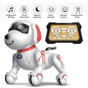 Perro Robot Inteligente Programable Interactivo con Control Remoto de Plástico, Musical, Bailarín y Táctil para Niños Pequeños - Product Image 4