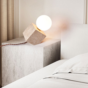 Designer Nordic Table <b>Lamp</b> <b>Led</b> E27 Switch Control Bedroom Bedside <b>Light</b> Home Decoration - Product Image 1