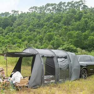 4 계절 휴대용 옥상 텐트 SUV 자동차 캠핑 차량용 풍선 지붕 텐트