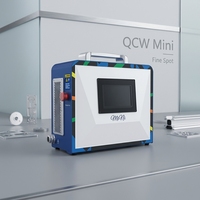 Machine de soudage au laser QCW miniature 600W, technologie quasi continue, soudage par points fins pour alliages d'aluminium et pièces fines