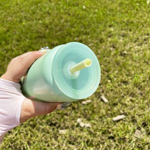 Gobelets isothermes en acier inoxydable à double paroi couleur bonbon pour soda et bière, 16 oz - Product Image 2