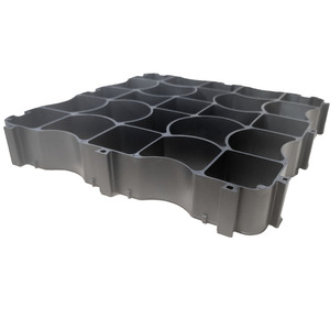 Griglia per drenaggio in plastica per vialetti, giardini, paddock per cavalli, <span class=keywords><strong>pavimentazione</strong></span> industriale per esterni - Product Image 1