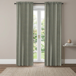 Cortinas Opacas de Lujo Modernas con Diseño de Ondas, 100% Algodón, Colores Personalizados para Dormitorios y Salas de Hotel, Compradores Globales al por Mayor OEM - Product Image 1