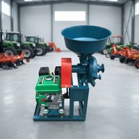 Machine à poudre alimentaire sèche/humide à essence pour la mouture de beurre de noix, pâte de sésame, lait de soja, lait de riz – un moulin à farine pratique