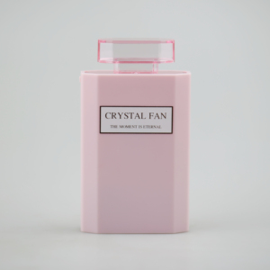 Gran oferta, Mini ventilador enfriador eléctrico recargable por USB, diseño de botella de Perfume con función de aroma, plegable y silencioso para uso en exteriores - Product Image 2