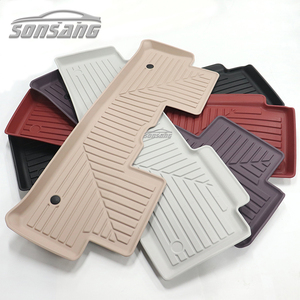 SONSANG Colorful Floor Car Mat Negro Beige Blanco Gris Púrpura Hermosas alfombrillas de coche para regalo de <span class=keywords><strong>mujer</strong></span> - Product Image 1