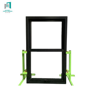 CHANGYI, ventana de vidrio Upvc ignífuga insonorizada europea, ventana corredera vertical de arriba hacia abajo - Product Image 1