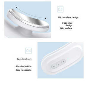 Masseur cervical chauffant infrarouge avec fonction de massage par pétrissage, contrôle de la durée, coffret cadeau, ceinture de massage, type U, pour le cou - Product Image 3