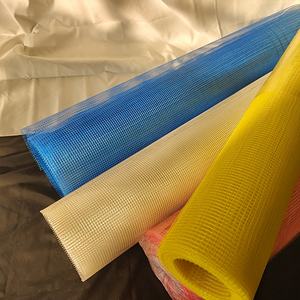 Rolo de Malha de Fibra de Vidro para Sistema de Isolamento de Paredes Externas (EIFS), Rolo de Malha de Fibra de Vidro de 160g/m2 para Reforço de Paredes - Product Image 1