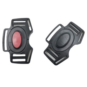 Hebilla de Seguridad de Cinco Puntos de Plástico HJ de 3.8 cm, Negra, Resistente al Desgaste, Accesorio para Cinturón de Seguridad de Cochecito - Product Image 5