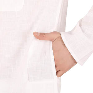 Hot Sale Men Kurta Shalwar Pakistan Indian Cotton Shalwar Kameez, <b>Stitched</b> Top Quality Kurta Shalwar - Product Image 6