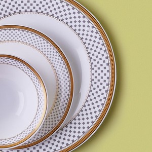 Veweet — <span class=keywords><strong>Service</strong></span> de table de luxe moderne 18 pièces, ensemble de vaisselle de maison, <span class=keywords><strong>Service</strong></span> de pâtes aux céréales, opale, bol, assiettes, pour 4 - Product Image 3