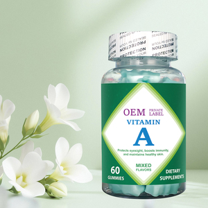 Nouveauté - Gummies à la vitamine A très vendus - Soutien à la <span class=keywords><strong>vision</strong></span> et à la santé de la peau - 60 gummies - OEM/ODM - Product Image 2