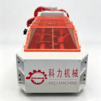 Mélangeur d'argile automatique à double arbre SJ4000 avec moteur pour ligne de production de briques, extrudeuse sous vide 380V