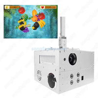 Facile à installer en intérieur enfants interactif numérique modèle jeux projecteur mur Smash Ball pour centre commercial parc mur interactif