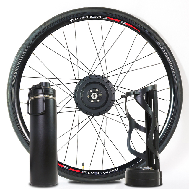 Professional Supplier 20 Inch Ebike Conversion Kit with Optional Lithium Bottle Battery Front/rear Drive for City Cycle
