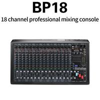 Console de mixage audio numérique TNH BP18, amplificateur, 18 canaux, son stéréo, mixage, Bluetooth, USB pour PC, ordinateur, studio d'enregistrement, fête