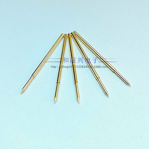 Sonda de Prueba Chapada en Oro PA100 B1 con Punta Recta de 1.36mm y Pin de Resorte para ICT - Product Image 2